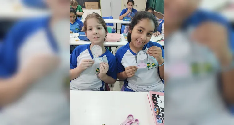 Veja a série de registros do trabalho dos alunos.