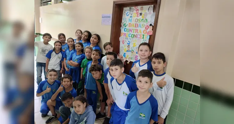 Veja a série de registros do trabalho dos alunos.