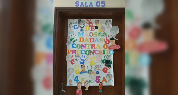 Veja a série de registros do trabalho dos alunos.