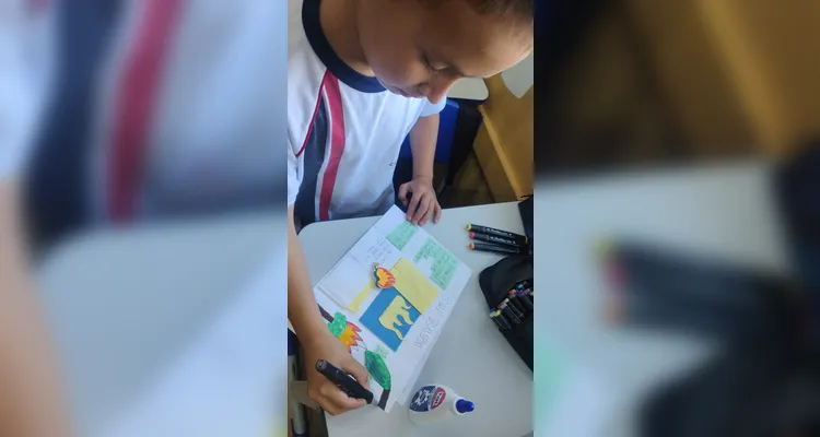 Confira os registros e os trabalhos dos alunos em sala de aula.