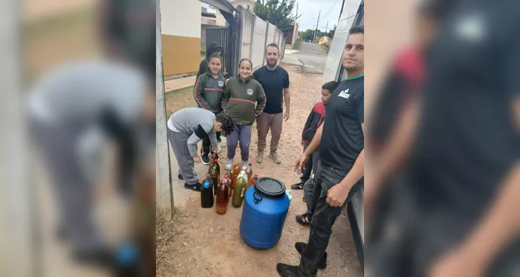 Confira a série de registros do amplo trabalho ambiental dos educandos.