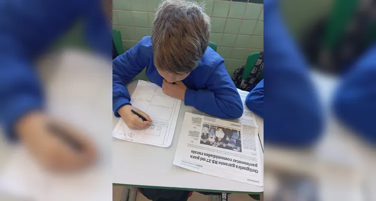 Confira os registros do amplo trabalho em sala de aula.
