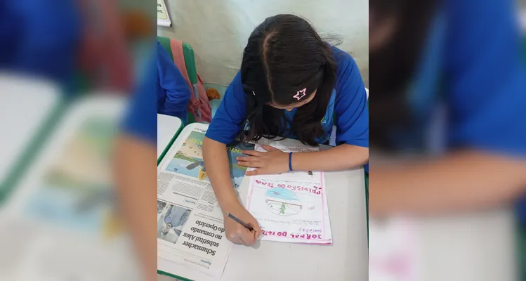 Confira os registros do amplo trabalho em sala de aula.