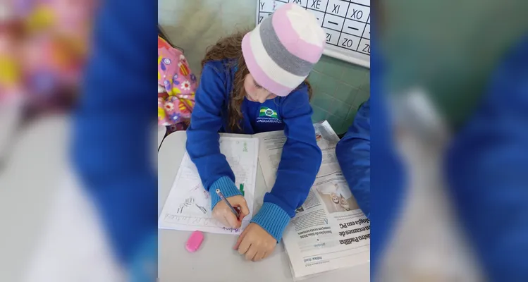Confira os registros do amplo trabalho em sala de aula.