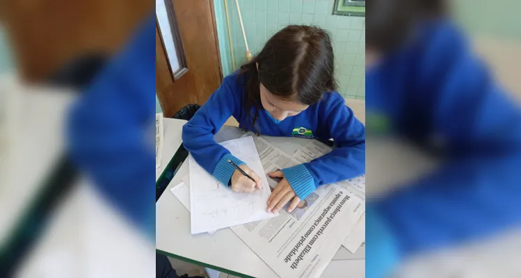 Confira os registros do amplo trabalho em sala de aula.