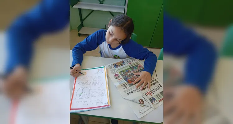 Confira os registros do amplo trabalho em sala de aula.