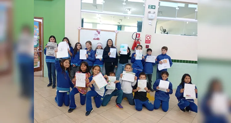 Confira os registros do amplo trabalho em sala de aula.