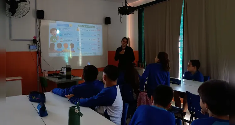 Confira a série de registros do amplo trabalho realizado em sala de aula.
