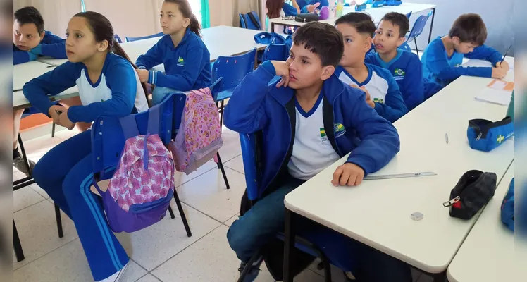 Confira a série de registros do amplo trabalho realizado em sala de aula.