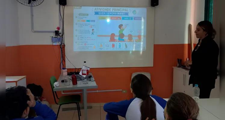 Confira a série de registros do amplo trabalho realizado em sala de aula.