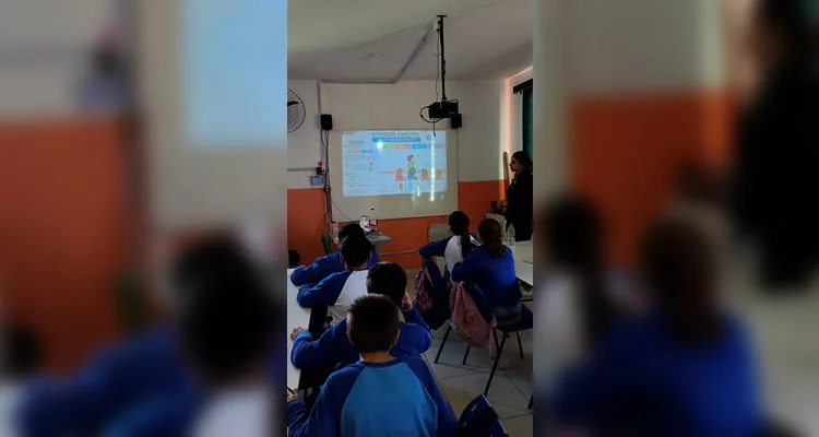 Confira a série de registros do amplo trabalho realizado em sala de aula.