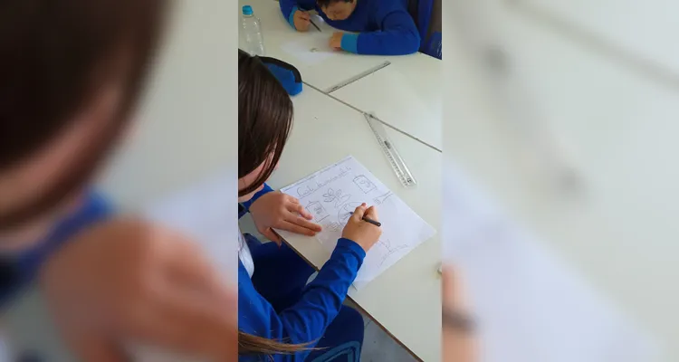 Confira a série de registros do amplo trabalho realizado em sala de aula.