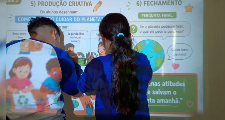 Confira a série de registros do amplo trabalho realizado em sala de aula.