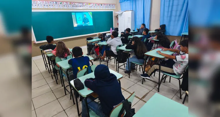 Confira a série de registros dentro e fora da sala de aula.