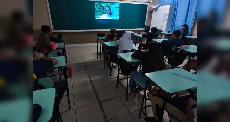 Confira a série de registros dentro e fora da sala de aula.