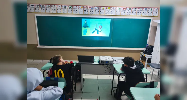 Confira a série de registros dentro e fora da sala de aula.