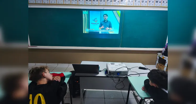 Confira a série de registros dentro e fora da sala de aula.