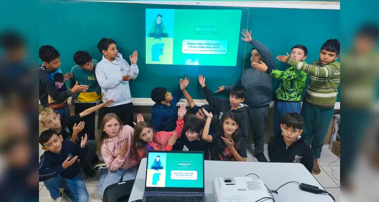 Confira a série de registros dentro e fora da sala de aula.