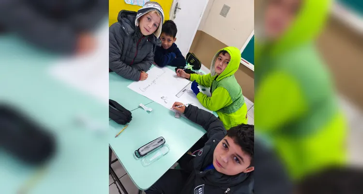Confira a série de registros dentro e fora da sala de aula.