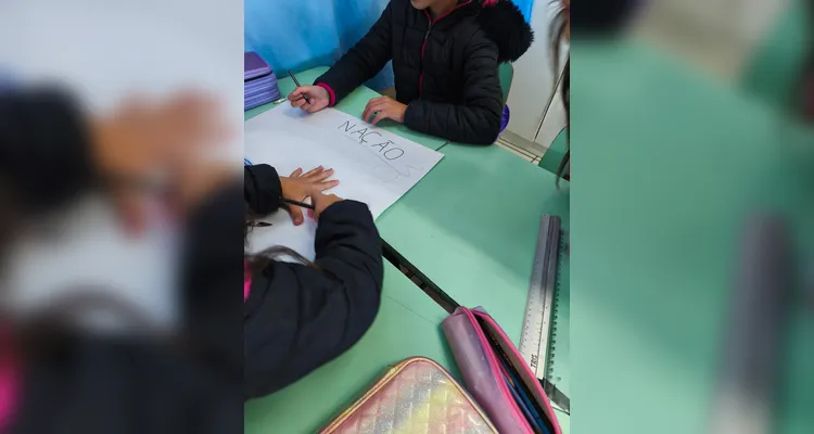 Confira a série de registros dentro e fora da sala de aula.