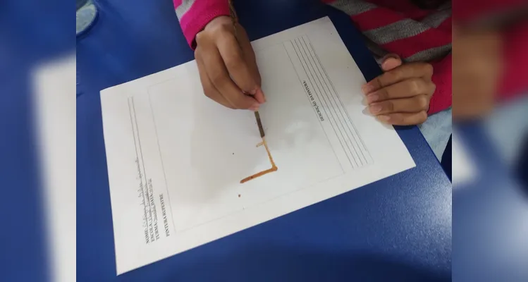 Confira a série de registros do trabalho em sala de aula.