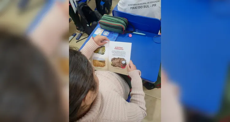 Confira a série de registros do trabalho em sala de aula.