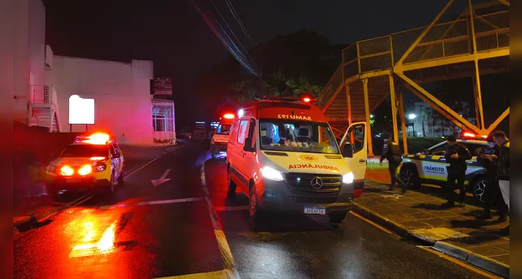 Homem é socorrido após levar duas facadas próximo ao 'Paraguaizinho' em PG