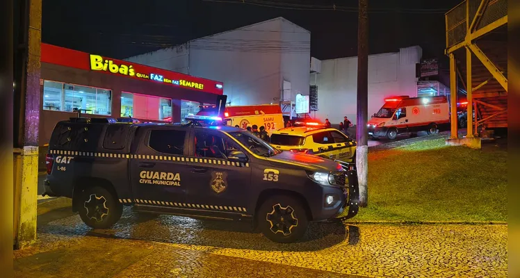 Homem é socorrido após levar duas facadas próximo ao 'Paraguaizinho' em PG