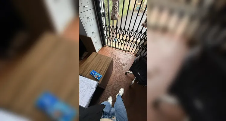 Temporal invade Zecel Supermercado e causa prejuízos em PG