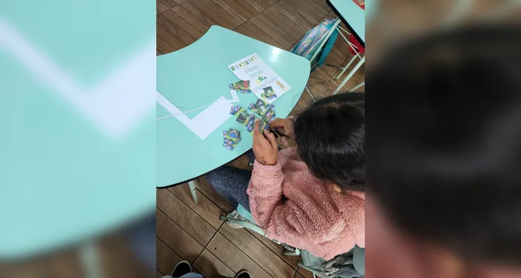 Confira a série de registros do amplo trabalho em sala de aula.
