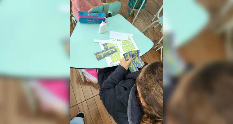 Confira a série de registros do amplo trabalho em sala de aula.
