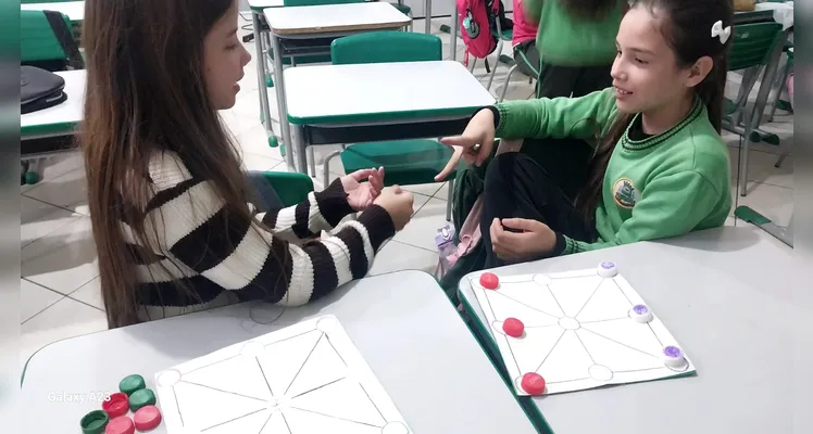 Confira a série de registros dos alunos em sala de aula.
