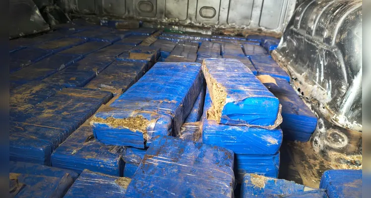 Polícia Rodoviária Federal apreende 90 kg de maconha na BR-376 em PG