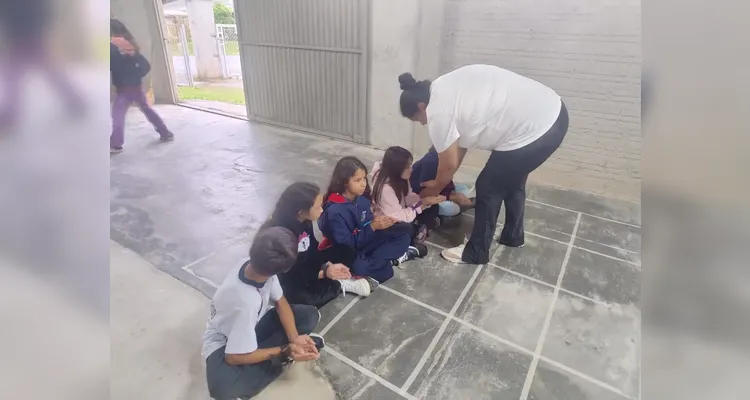 Confira a série de registros das amplas brincadeiras realizadas pelas crianças.