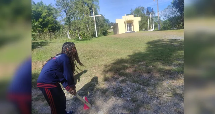 Confira a série de registros das amplas brincadeiras realizadas pelas crianças.