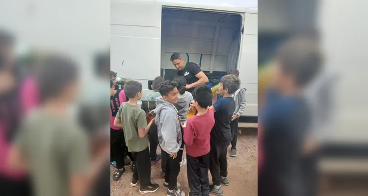 Confira a série de registros do amplo trabalho realizado pelos alunos.