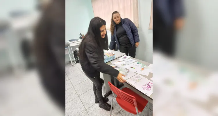 Confira a série de registros e o amplo trabalho em sala de aula.