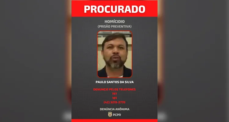 Polícia procura ‘Pastor Paulo’, investigado por assassinato em PG