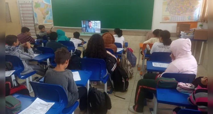 Confira a série de registros do amplo trabalho realizado pelos alunos.