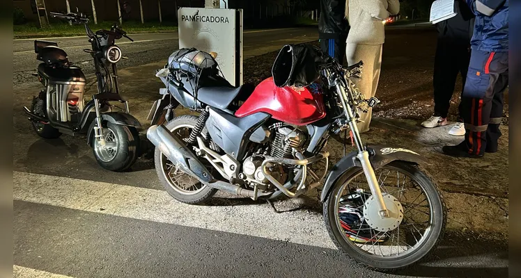 Acidente entre duas motos mobiliza equipes na região do Cará Cará em PG