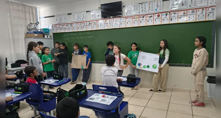 Confira a série de registros do amplo trabalho realizado pelos educandos.