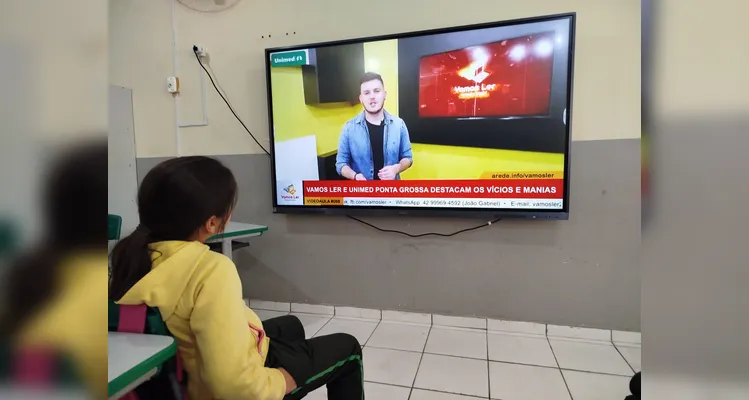 Veja os registros da ampla proposta em sala de aula.
