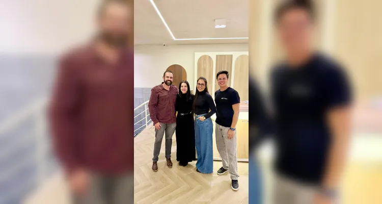 Entre conversas, networking e troca de experiências, o evento também se destacou pelo clima acolhedor e pela atmosfera elegante que marcou cada momento da recepção.
