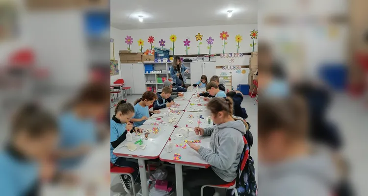 Confira os registros do amplo trabalho em sala de aula.