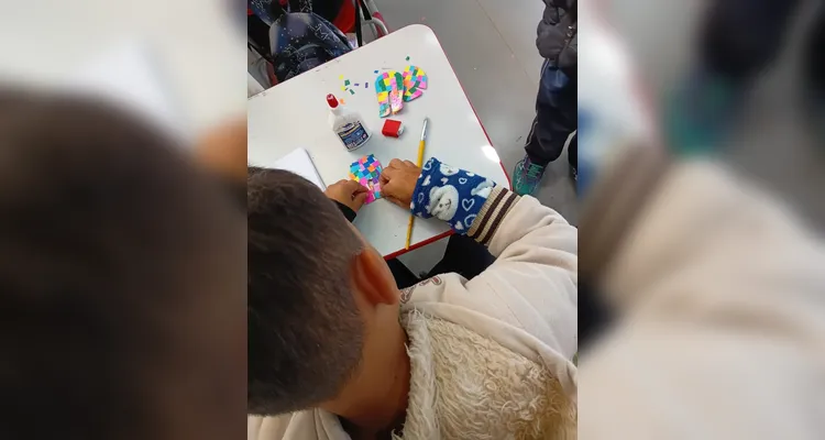 Confira os registros do amplo trabalho em sala de aula.