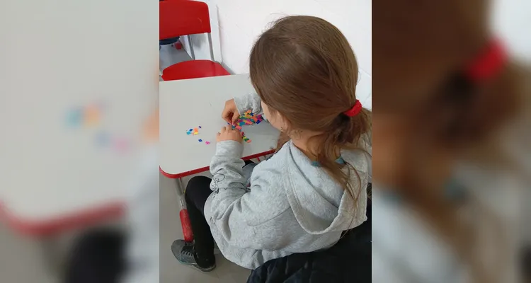 Confira os registros do amplo trabalho em sala de aula.