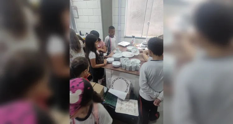 Confira os registros dos alunos no local.