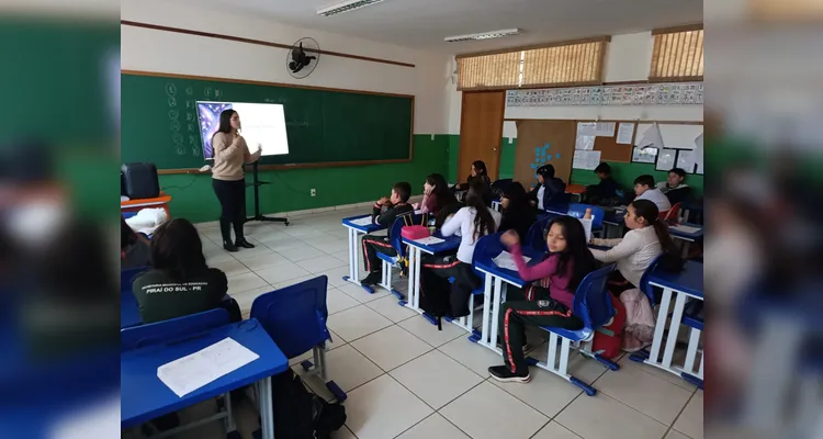 Educandos puderam imergir em importantes tópicos científicos.