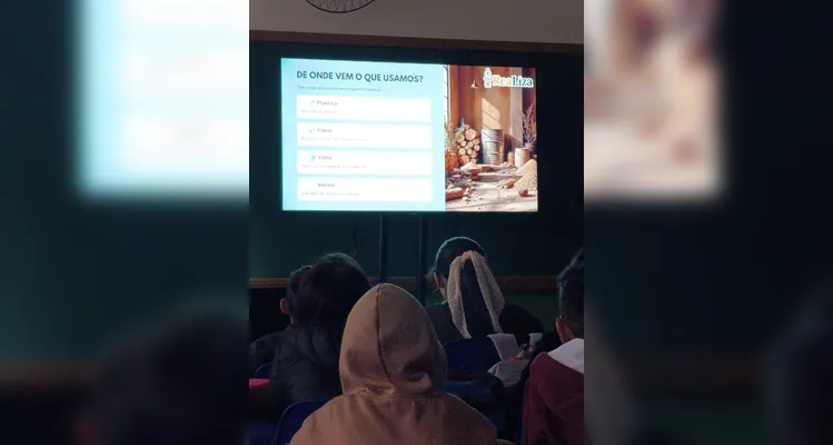 Diversão e conhecimento foram unidos em sala de aula.