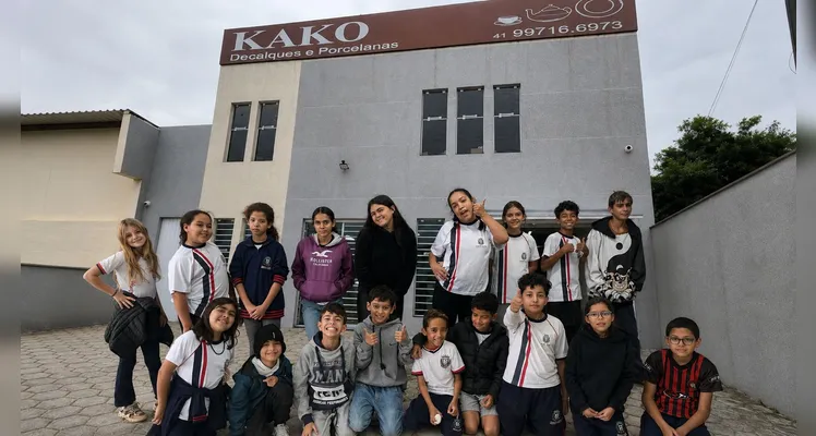 Confira os registros dos alunos no local.